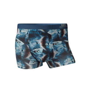 Lite Blue and Black Mix Color underwear